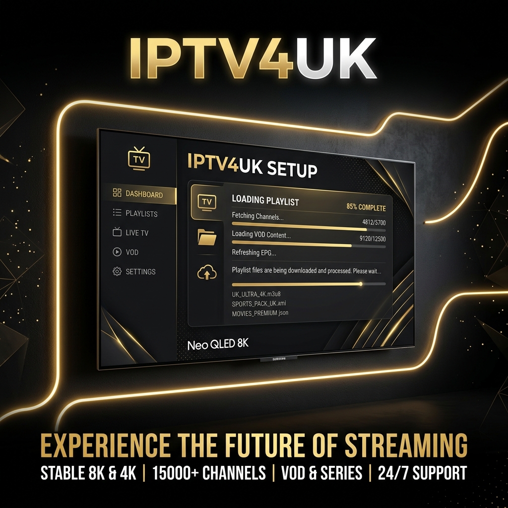 Best smart iptv streaming service illustration conforming to brand charter
