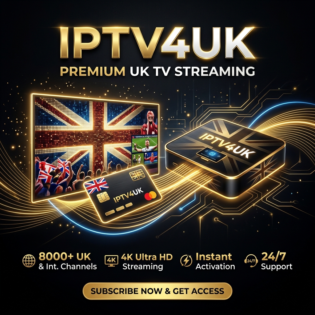 Best iptv uk streaming service illustration conforming to brand charter